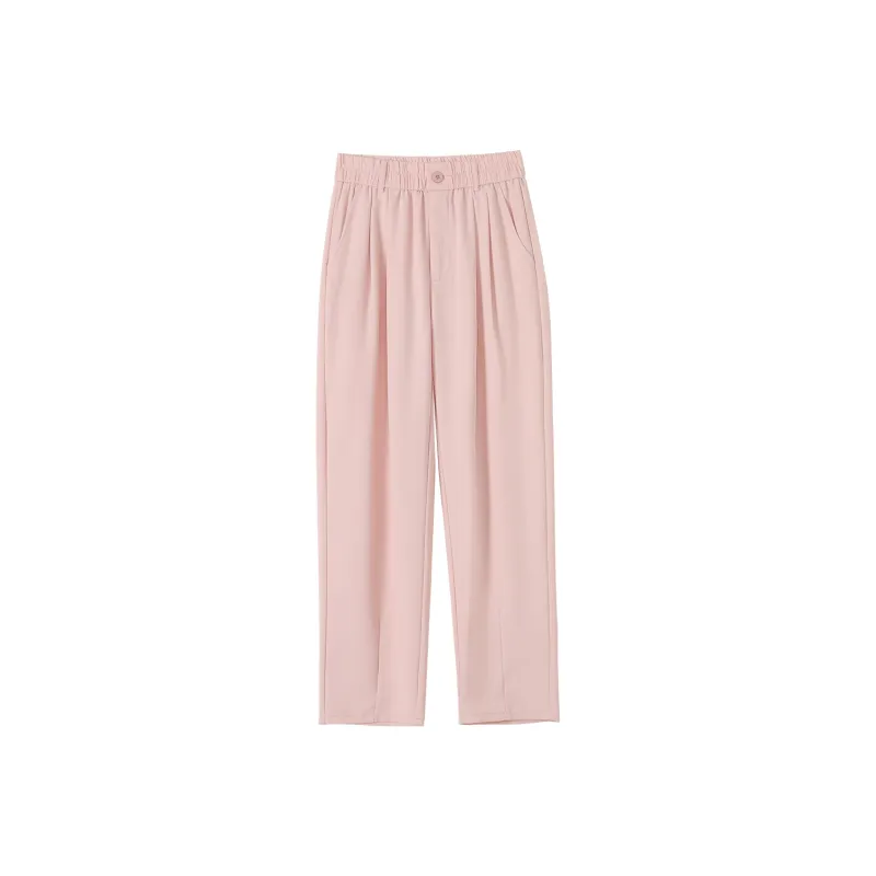 0571 Family Casual Pants Women's Pink-0