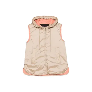 WEEKEND MaxMara Tecla Zip Up Drawstring Gilet