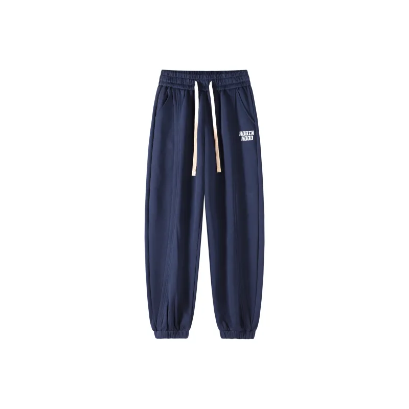 ROBINHOOD Casual Pants Unisex Orange Red-36