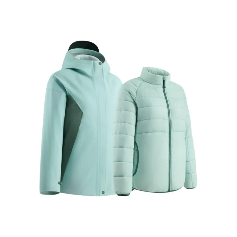 BENEUNDER Waterproof And Windproof To Keep Warm Windbreaker Jacket Women's-5