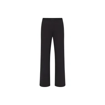 SKIMS Holiday Collection FW24 COTTON RIB PANT Casual Pants Women's SOOT/Smoke Gray