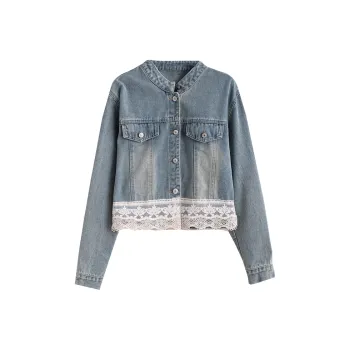 Juden Choi Denim Jacket Women's Blue