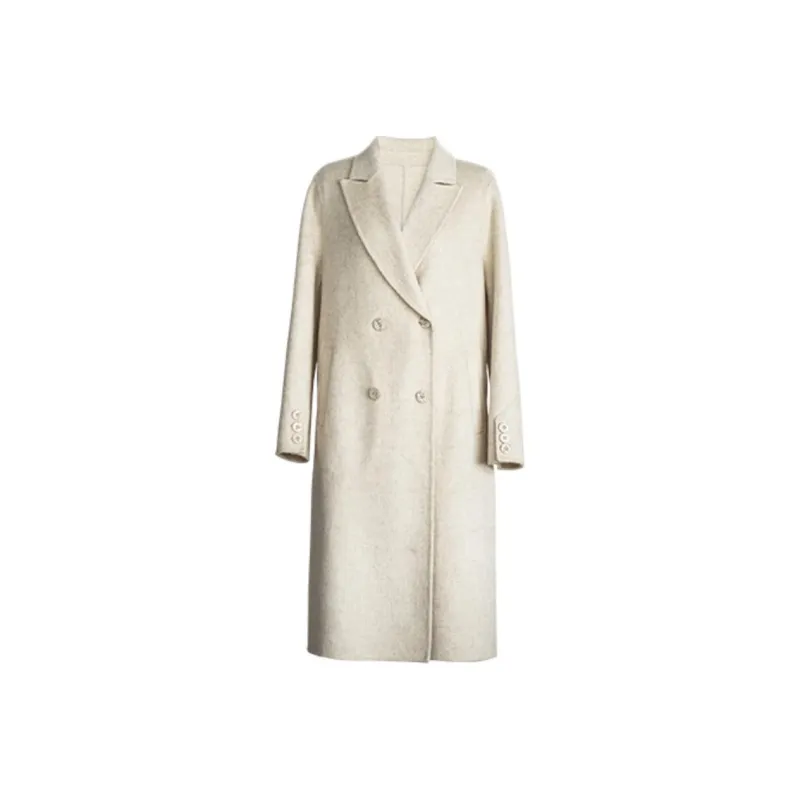 ROEYSHOUSE Coats Women's White-0