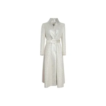 BESIONIA FW24 Coats Women's White