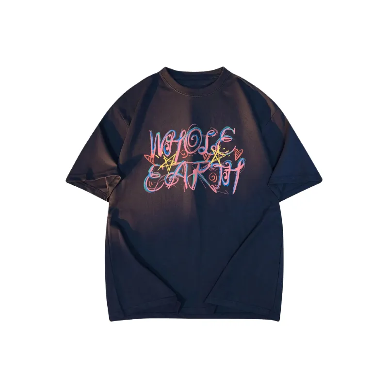 WHOLE EARTH T Shirts Unisex-12