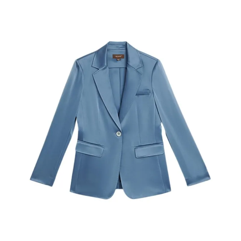 Yiner Business Suit Women's Ice Blue-0