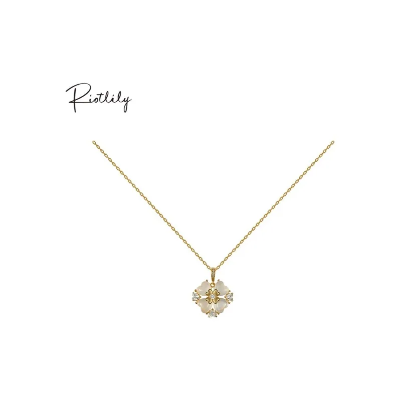 RiotLILY S925 Silver Necklaces Women's-4