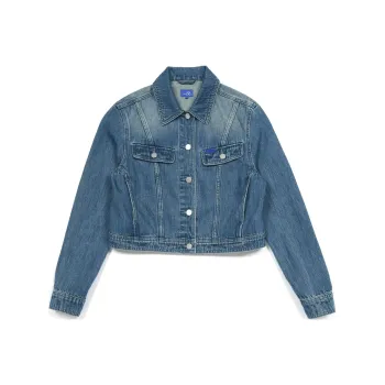 Lee SS25 INDIGO Denim Jackets Women's Blue