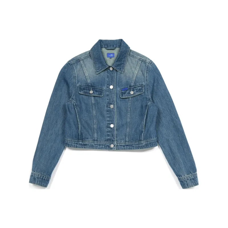 Lee SS25 INDIGO Denim Jackets Women's Blue-0