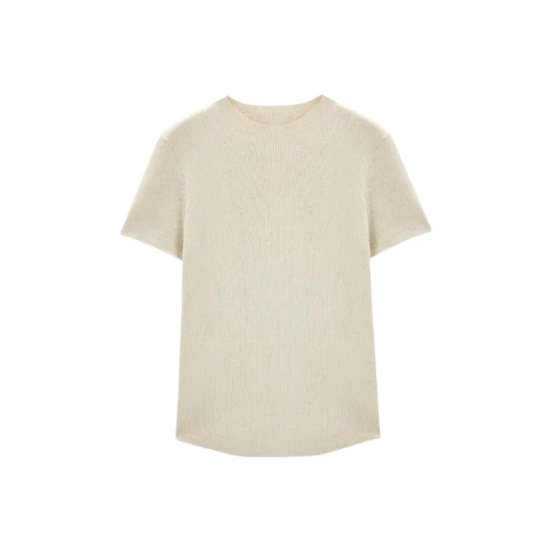 Love to serve Knitwear Women's Beige Gray-0