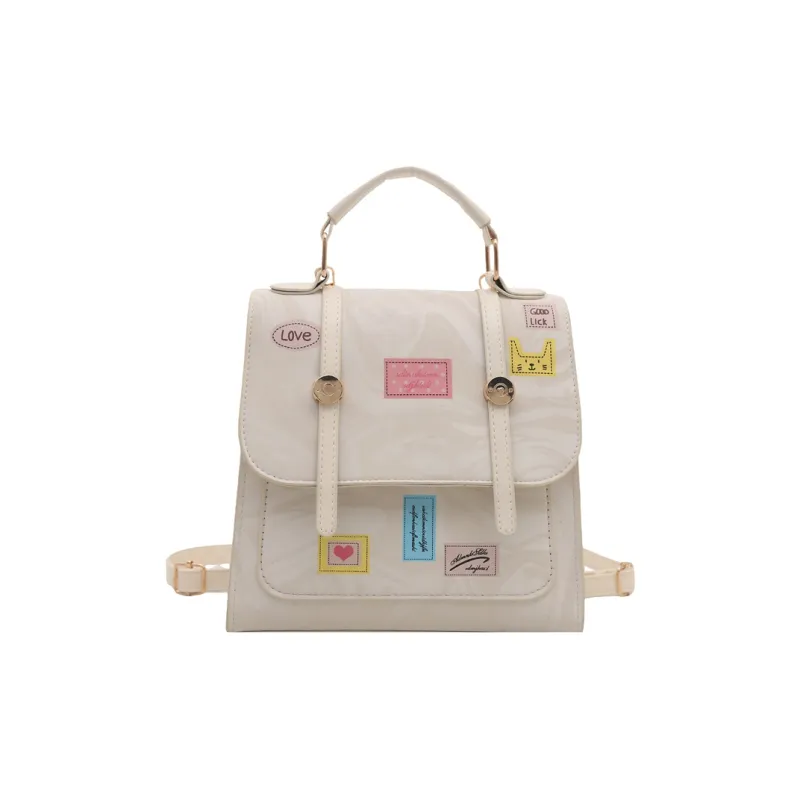 FCTOSSR PU Backpack Women's White-0