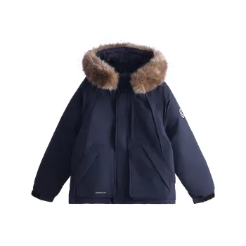 [Time Limited Discount] UTHA Puffer Jacket Women's Navy Blue