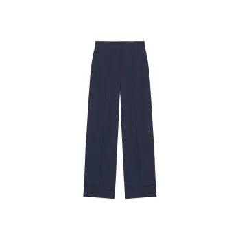 GANNI High-waist Straight-leg Trousers