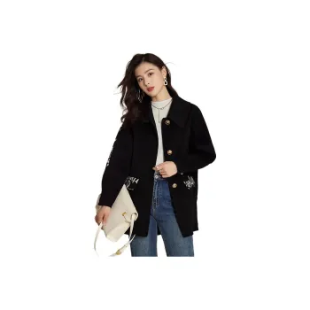 Emodues Coats Women's Black