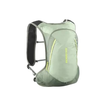 SALOMON CROSS Mountaineering Bag Outdoor Bag Polyamide 12L Green Unisex