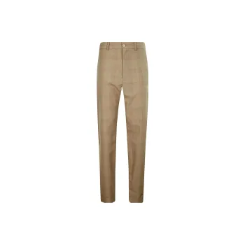 Lemaire Check print High waisted Trousers