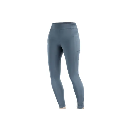 SALOMON Casual Pants Women's Blue