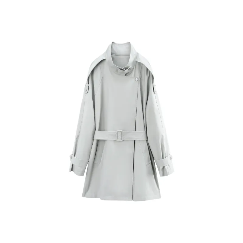 A Paradise For Awakening Trench Coat Women's-0