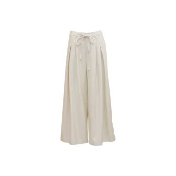 CLOUD SEASON Casual Pants Women's Apricot