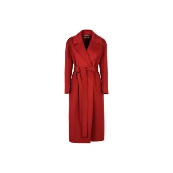 'S MAX MARA Coats Women's Red
