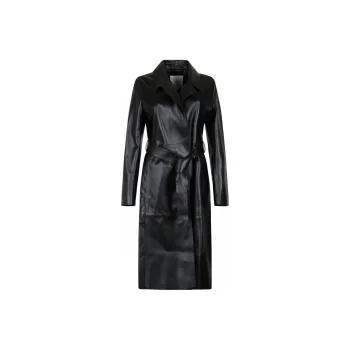 Calvin Klein Leather Coat
