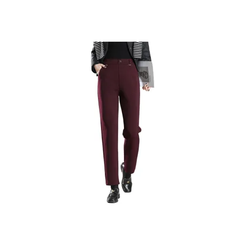Mylan Casual Pants Women's Deep Red
