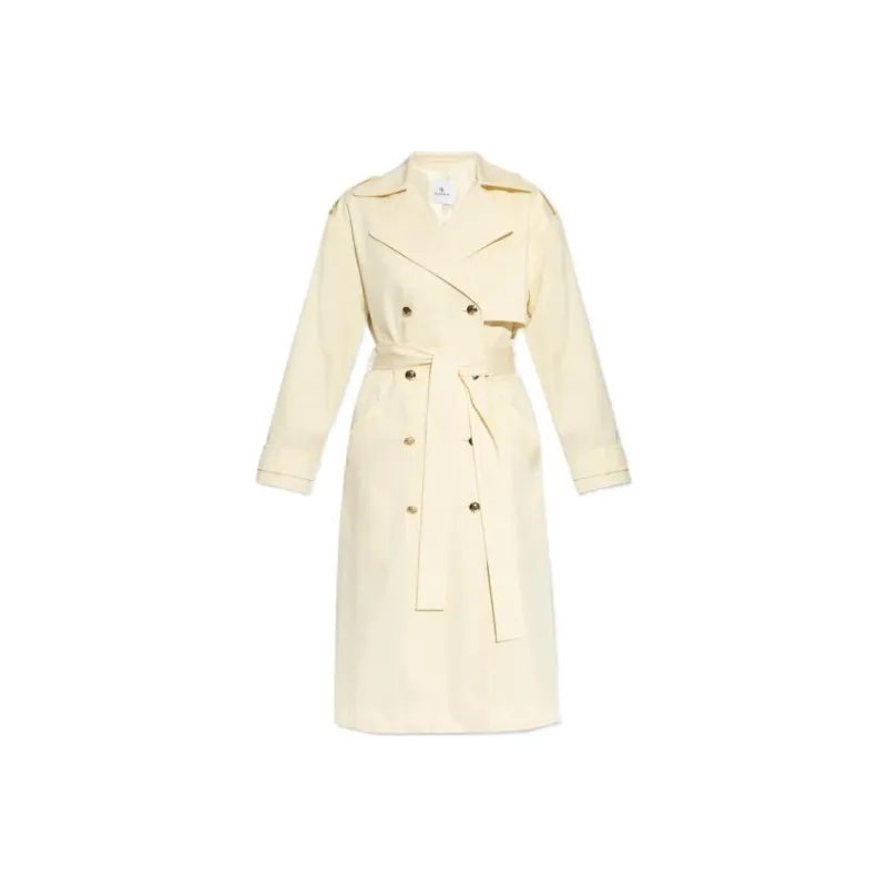Anine Bing Layton Double Breasted Trench Coat-0