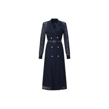 MaxMara Studio Coats Women's Blue