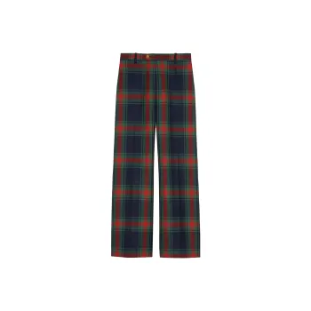 GUCCI Casual Pants Women's Marine Blue