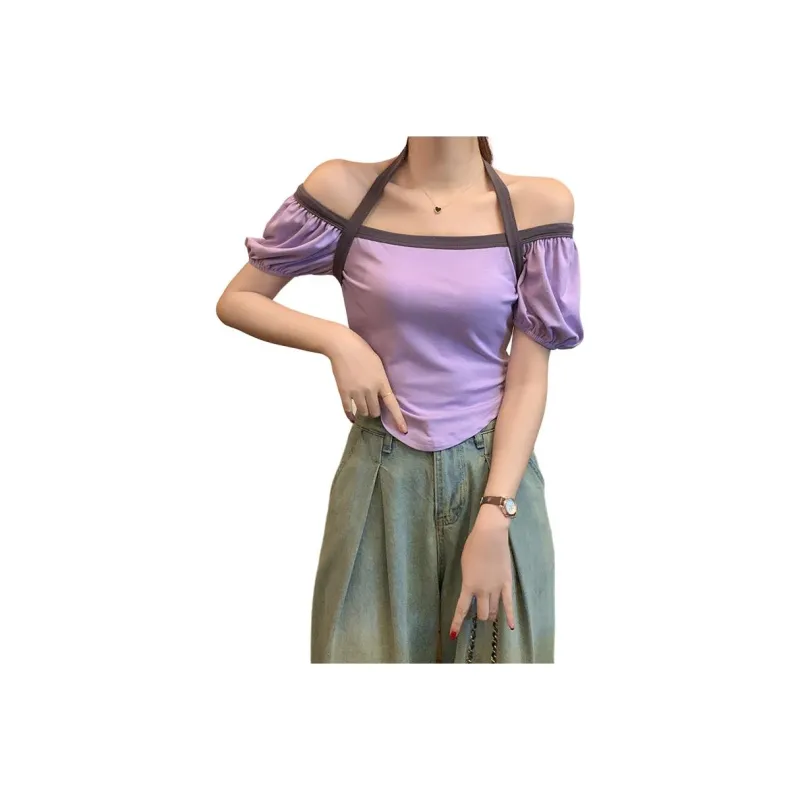 Mu Xiao Xin Set in Sleeve T Shirt Women's-4