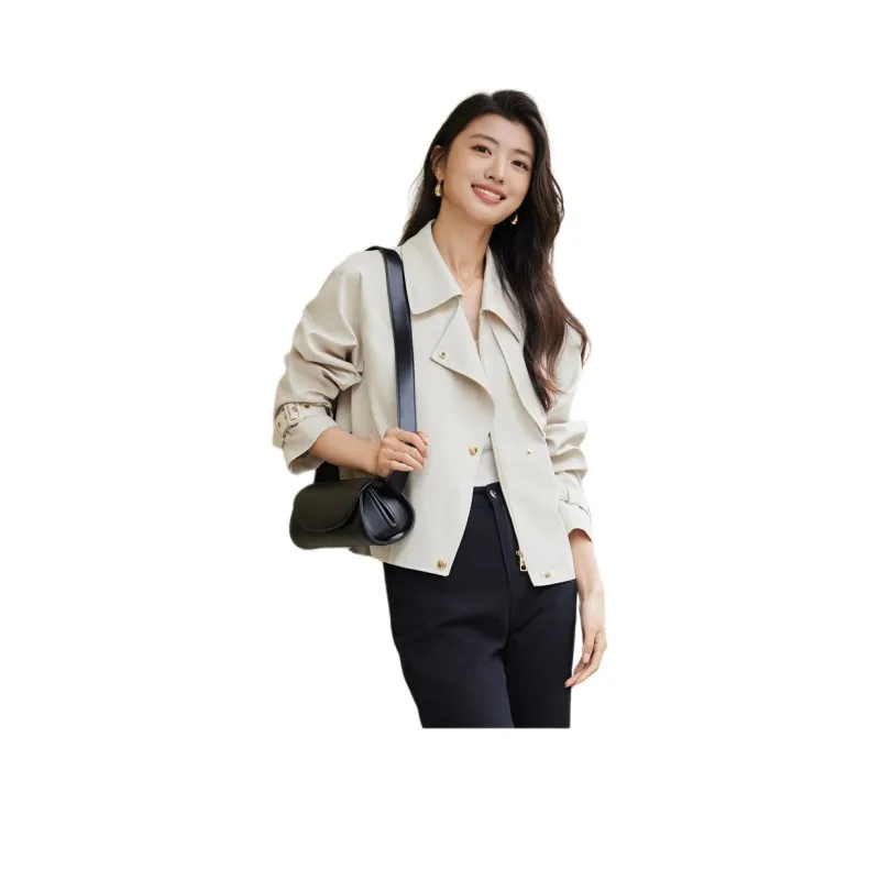 Yi Mengyuan Trench Coat Women's-0