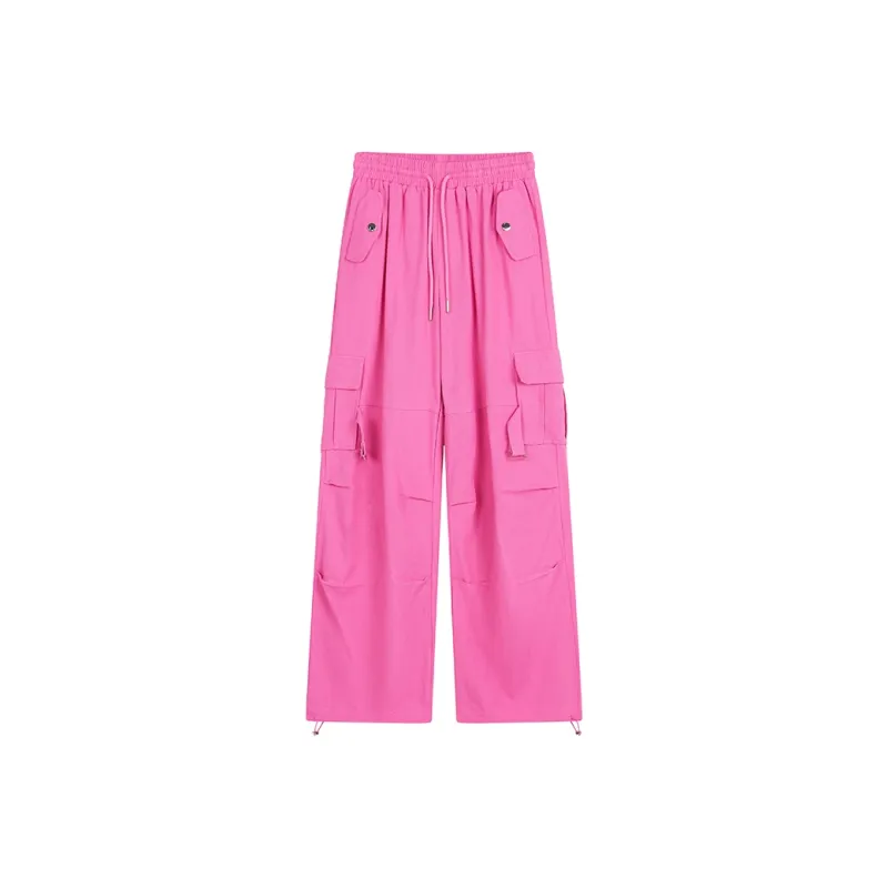 MYMIX Casual Pants Women's Pink-0