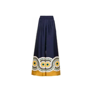 La DOUBLEJ. High waist Silk Palazzo Trousers