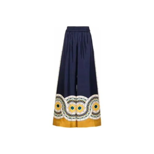 La DOUBLEJ. High waist Silk Palazzo Trousers