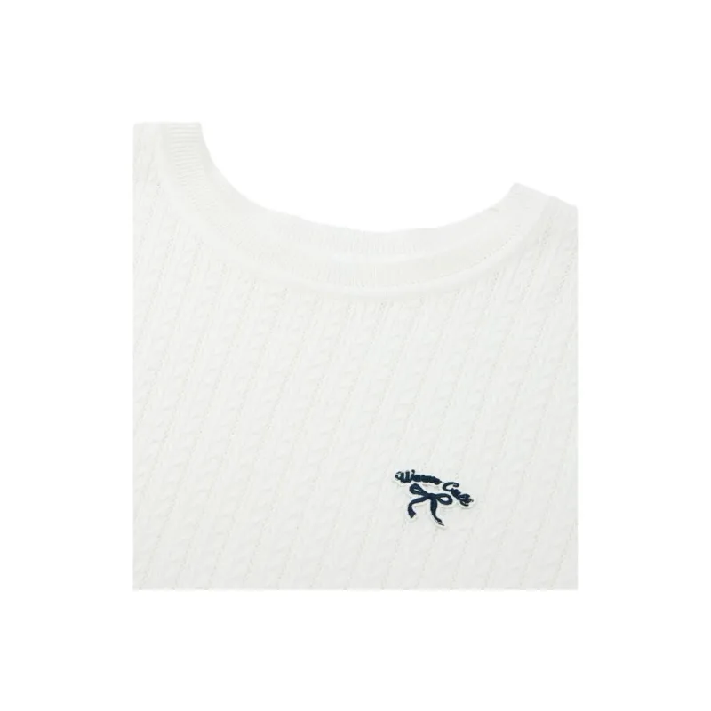 Love to serve Knitwear Women's White-2