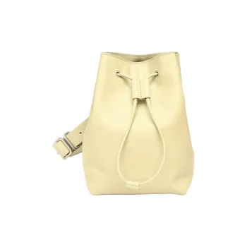 JIL SANDER Leather Shoulder Bag, Crossbody Bag Medium Size Men's Beige