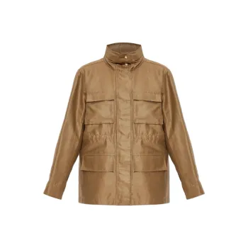 Moncler Linen Utility Jacket