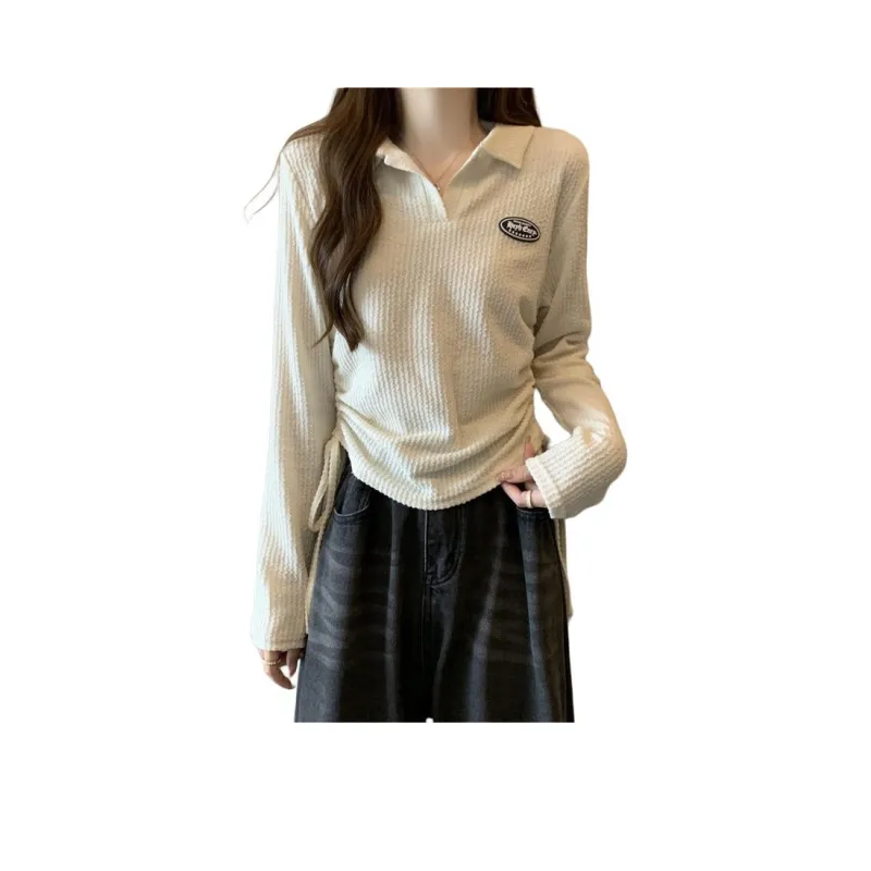 XIANSINIAO Set in Sleeve T Shirt Women's-3