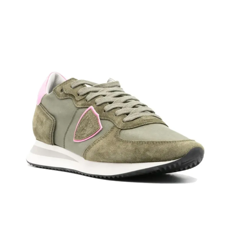 PHILIPPE MODEL Trp Low Top Casual Shoes Unisex Green-2