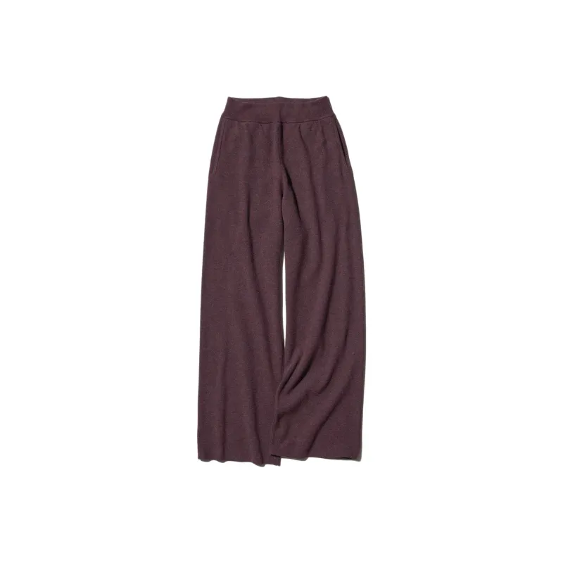 UNIQLO Casual Pants Women's Burgundy-0