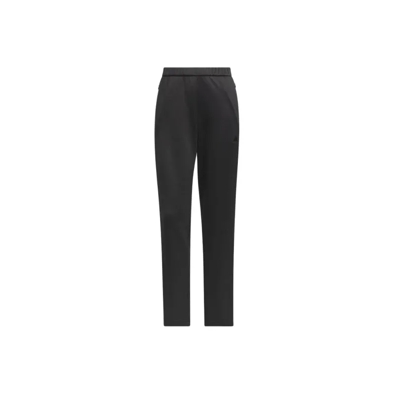 Adidas Three Stripes Warm Up Pants Casual Pants Women's Black-0