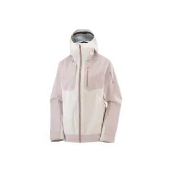 SALOMON OUTLINEGore Te Waterproof And Breathable Windbreaker Jacket Women's Pink