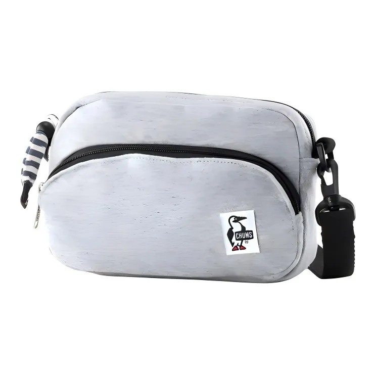 CHUMS Jersey Crossbody Bag, Shoulder Bag Regular Unisex Gray-0