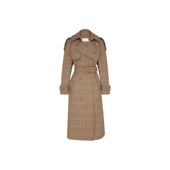 Zimmermann FW24 Trench Coat Women's Brown