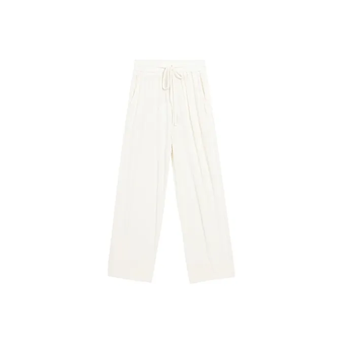 MIMOSA CHUR Casual Pants Women's White-0