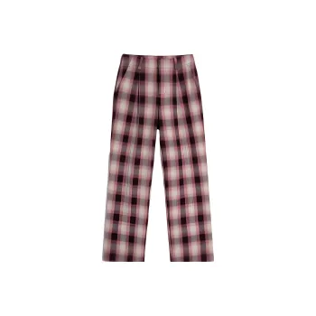 GAP Casual Pants Women's Pink Plaid