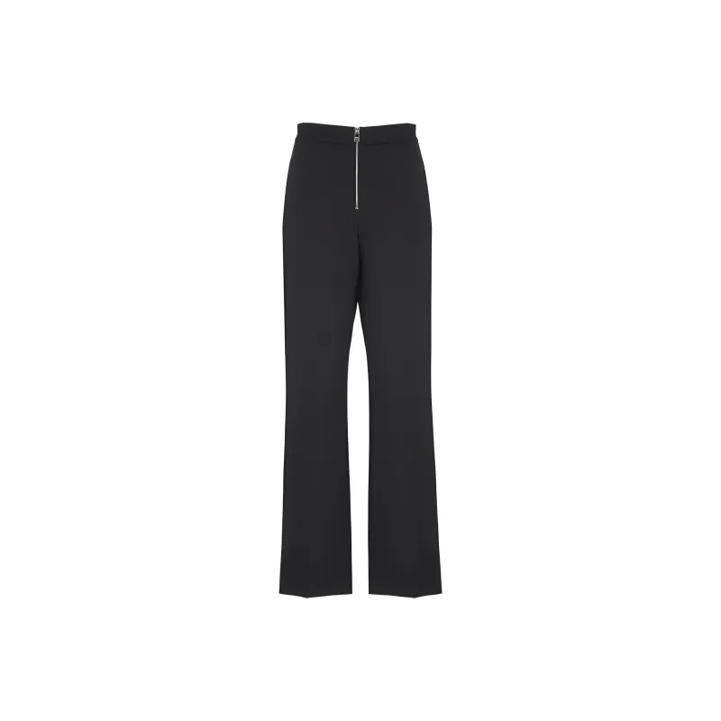 MSGM Classic Zip Detailed Trousers-0
