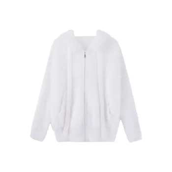 Blovelan Velvet feel Coat Women's Apricot