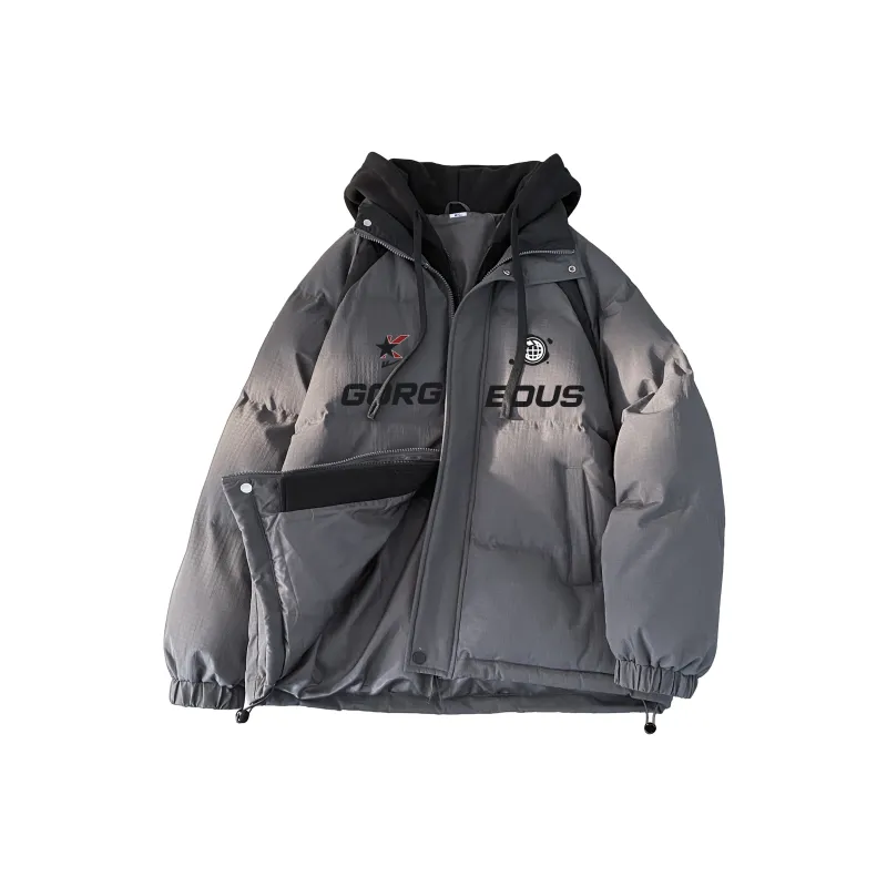Warrior Huichao Riding The Wind Collection Puffer Jacket Unisex-12