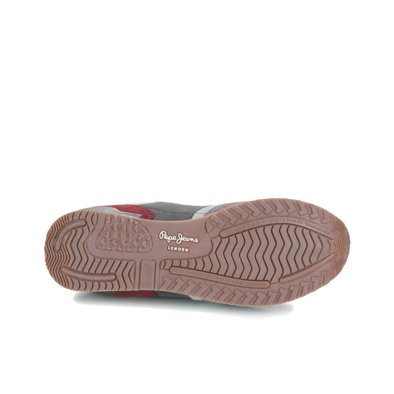 Pepe Jeans London Low Top Casual Shoes Men's Gray-6